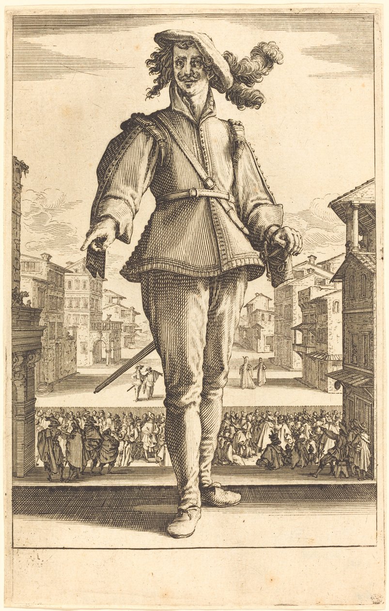 O Capitão, ou O Amante de Jacques Callot