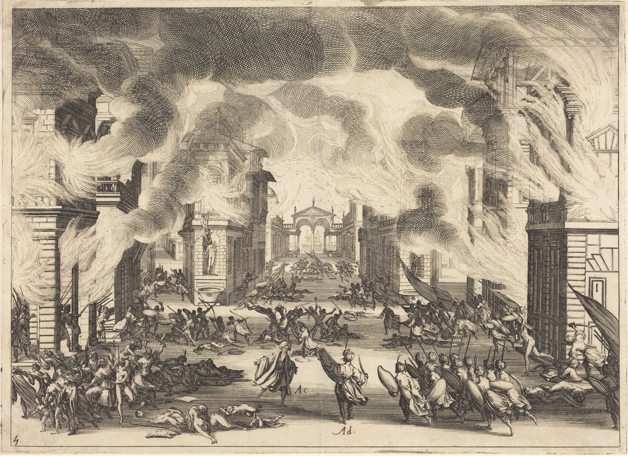 Il Solimano, ato V de Jacques Callot