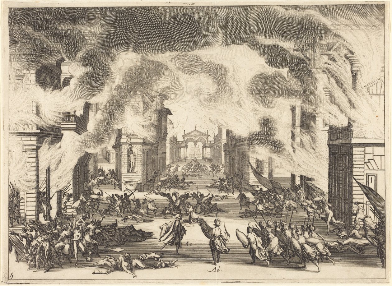 Il Solimano, ato V de Jacques Callot