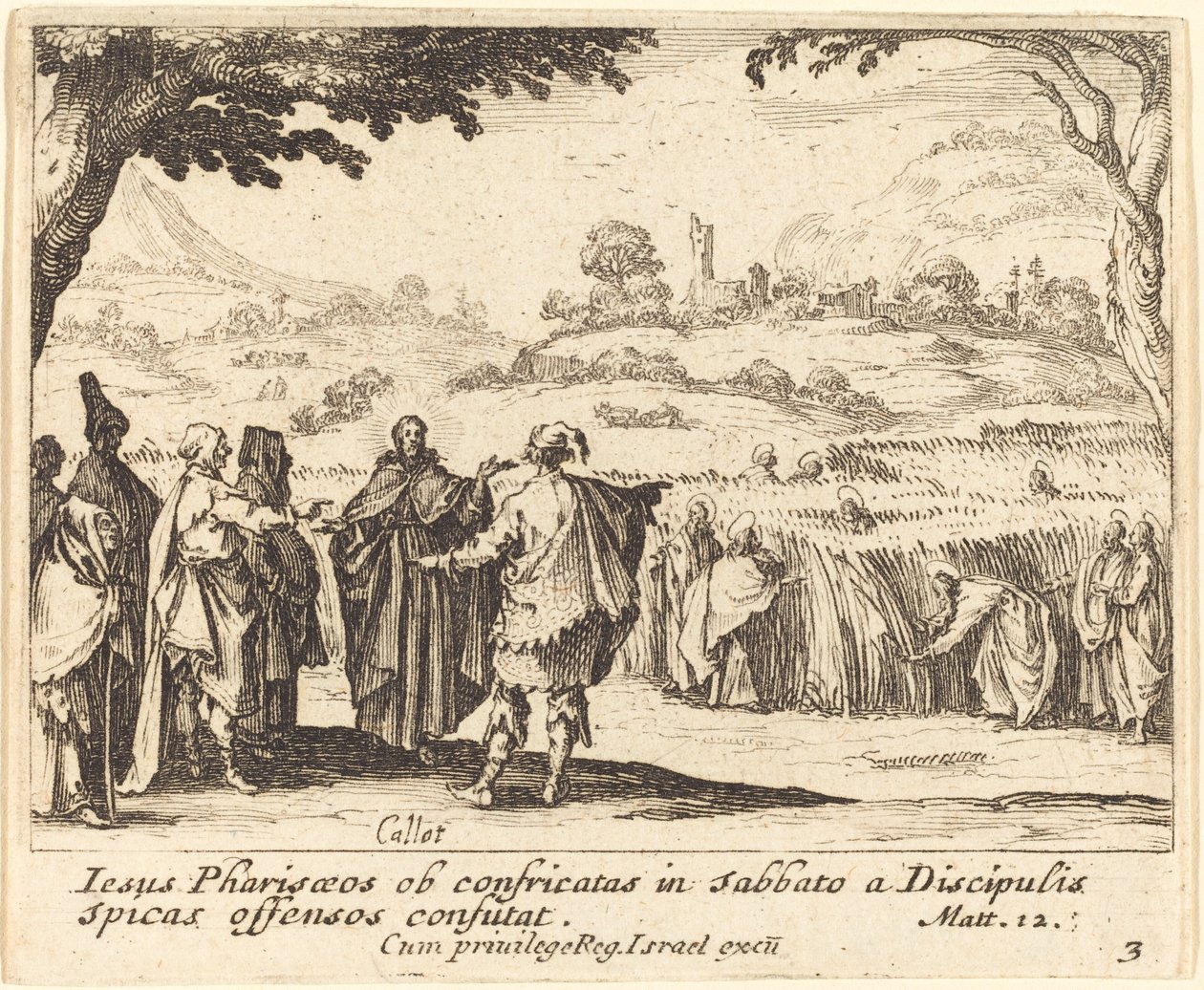 paisagem de Jacques Callot