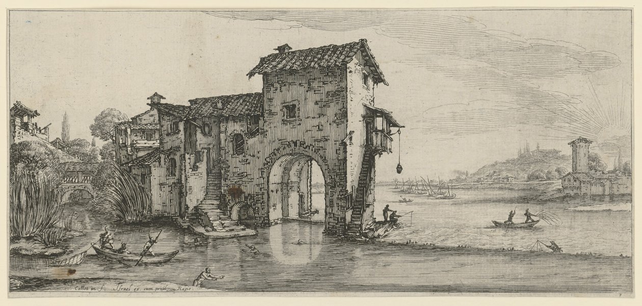 Pequeno porto de Jacques Callot