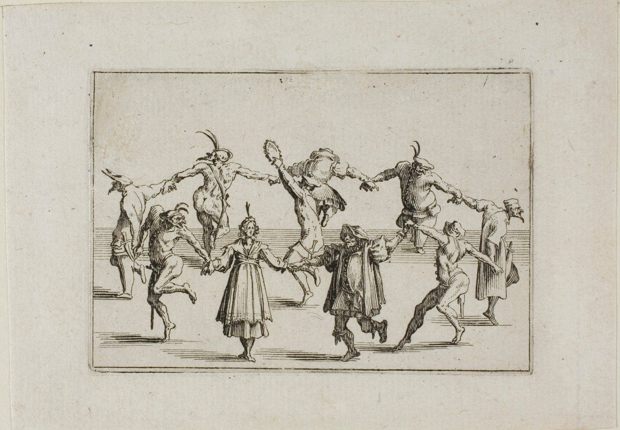 La Ronde (A dança redonda), de Os Caprichos de Jacques Callot