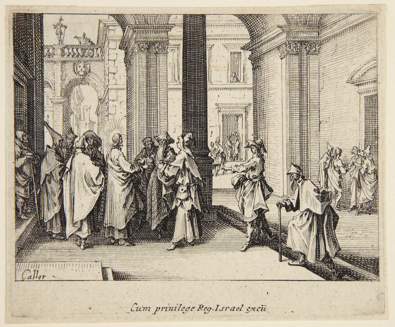 O denário de César de Jacques Callot