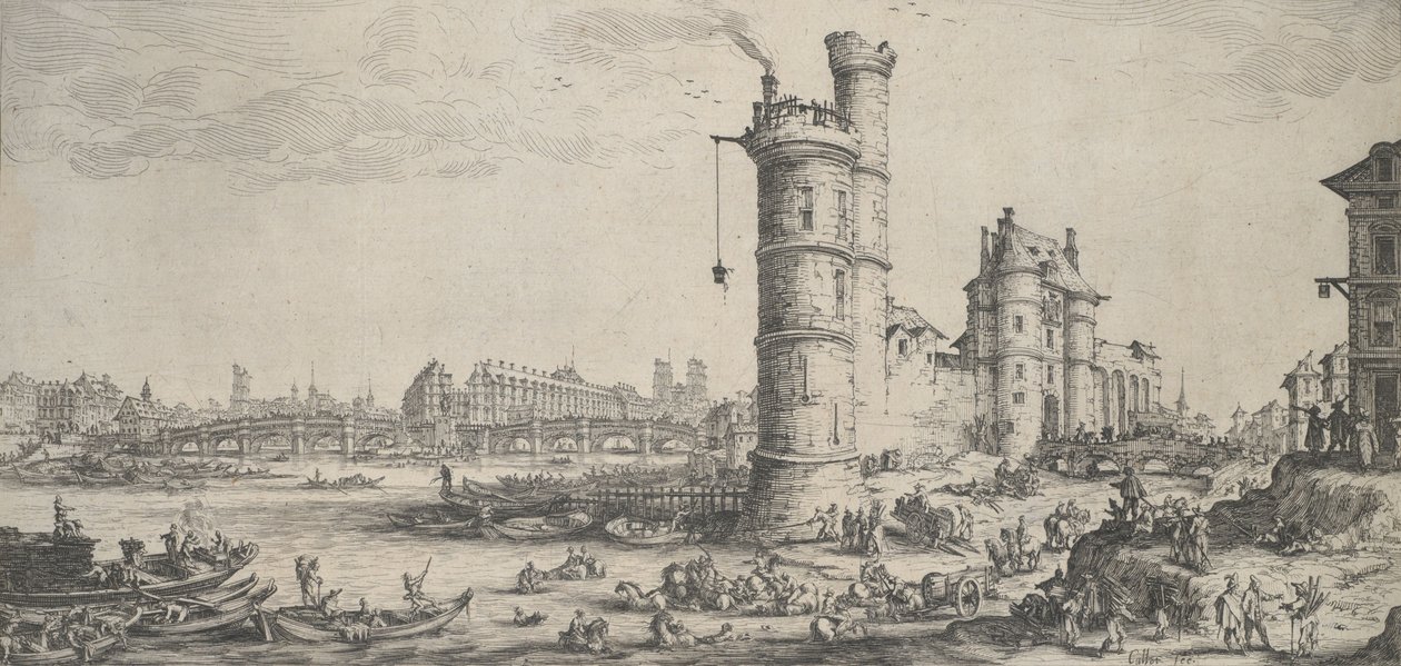 A Pont Neuf de Jacques Callot