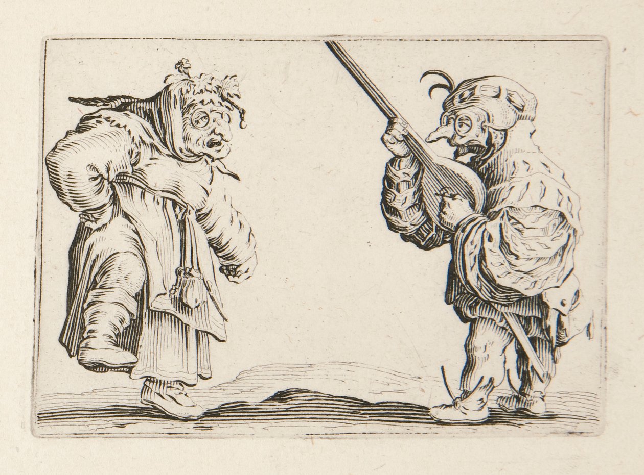 Les Caprices, conjunto de 50 de Jacques Callot