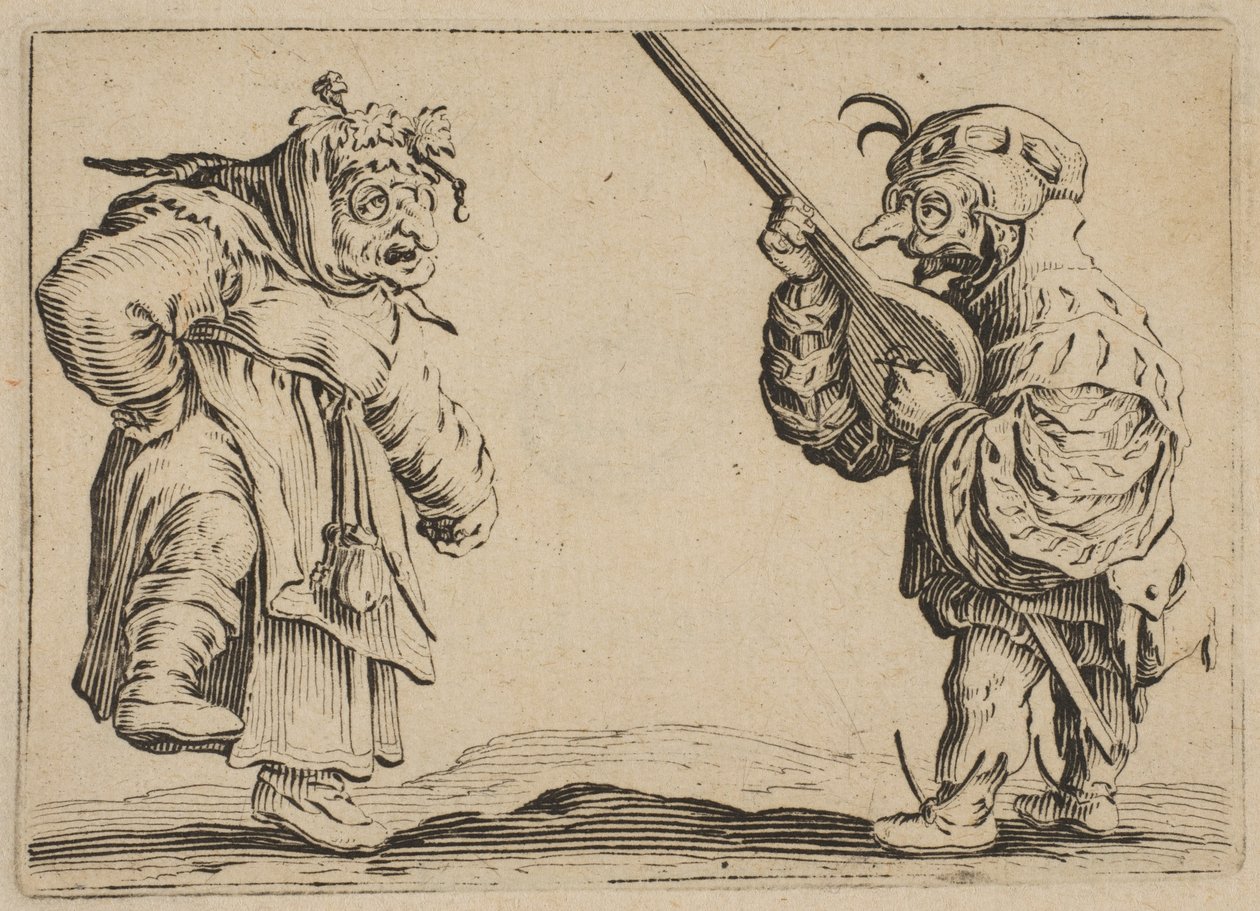 paisagem de Jacques Callot