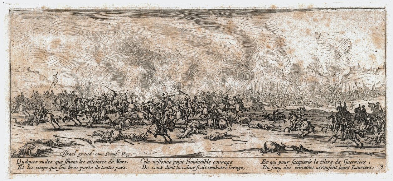 As misérias e os infortúnios da guerra ... (gravura) de Jacques Callot