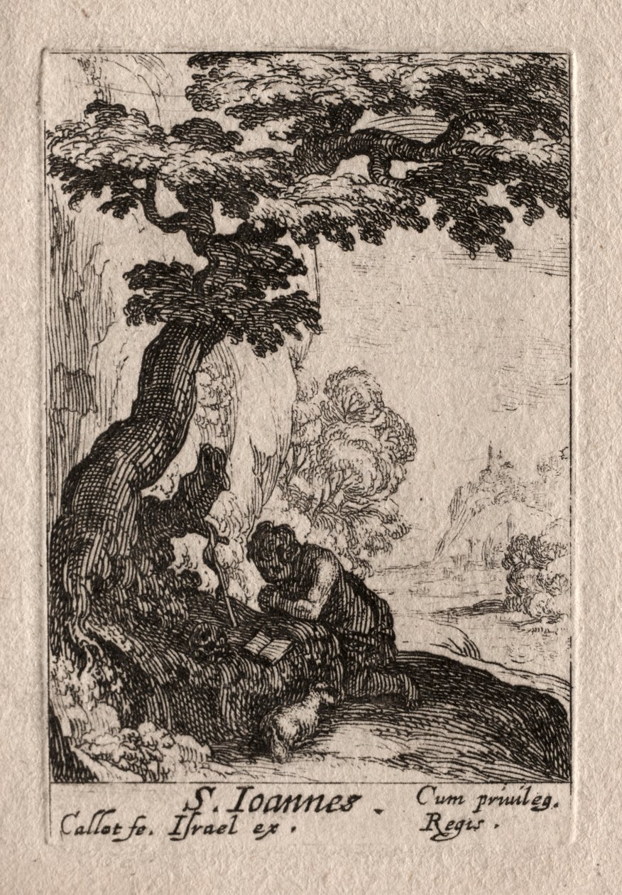 Os Penitentes: S. Jean Baptiste de Jacques Callot