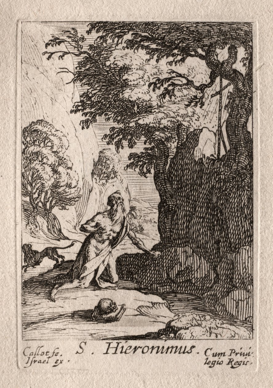 Os Penitentes: S. Jerônimo de Jacques Callot