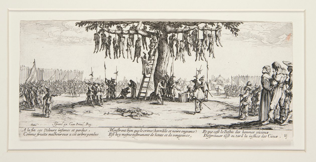 As grandes misérias da guerra: N. 11 - O enforcamento de Jacques Callot