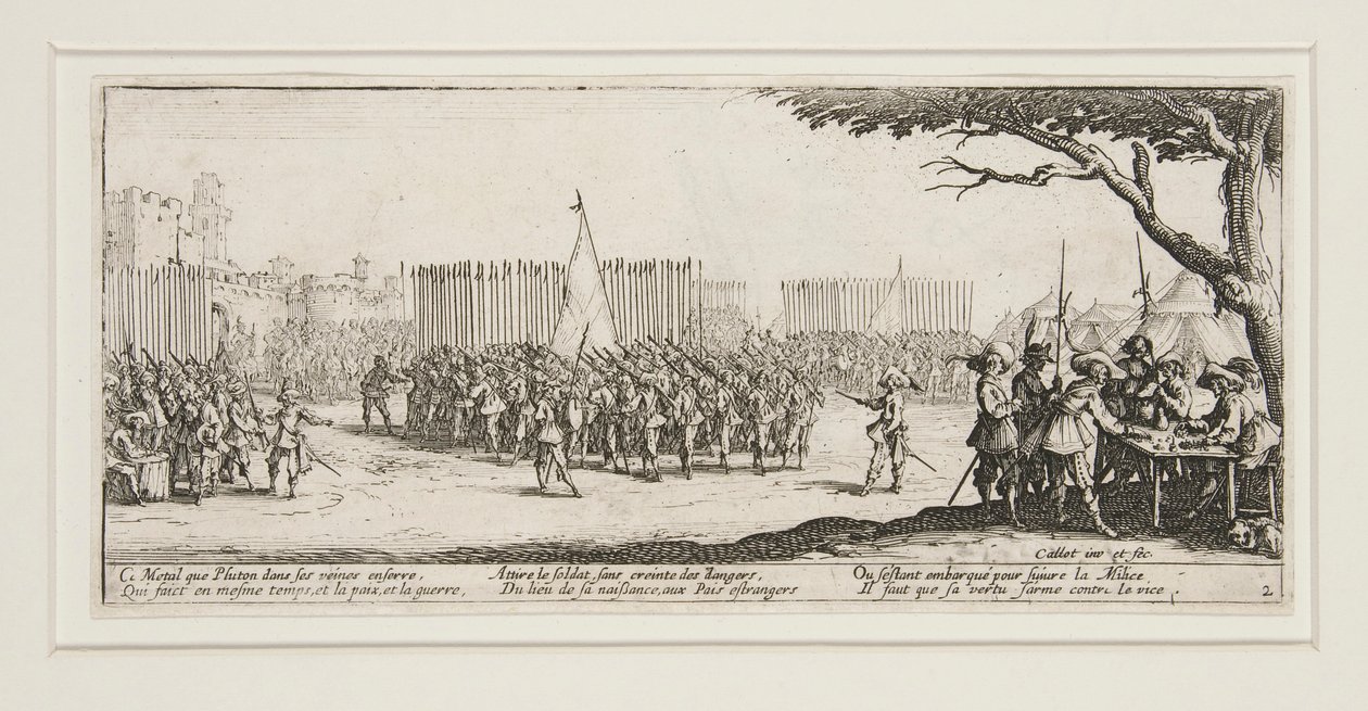 As grandes misérias da guerra: N.º 2 - O de Jacques Callot