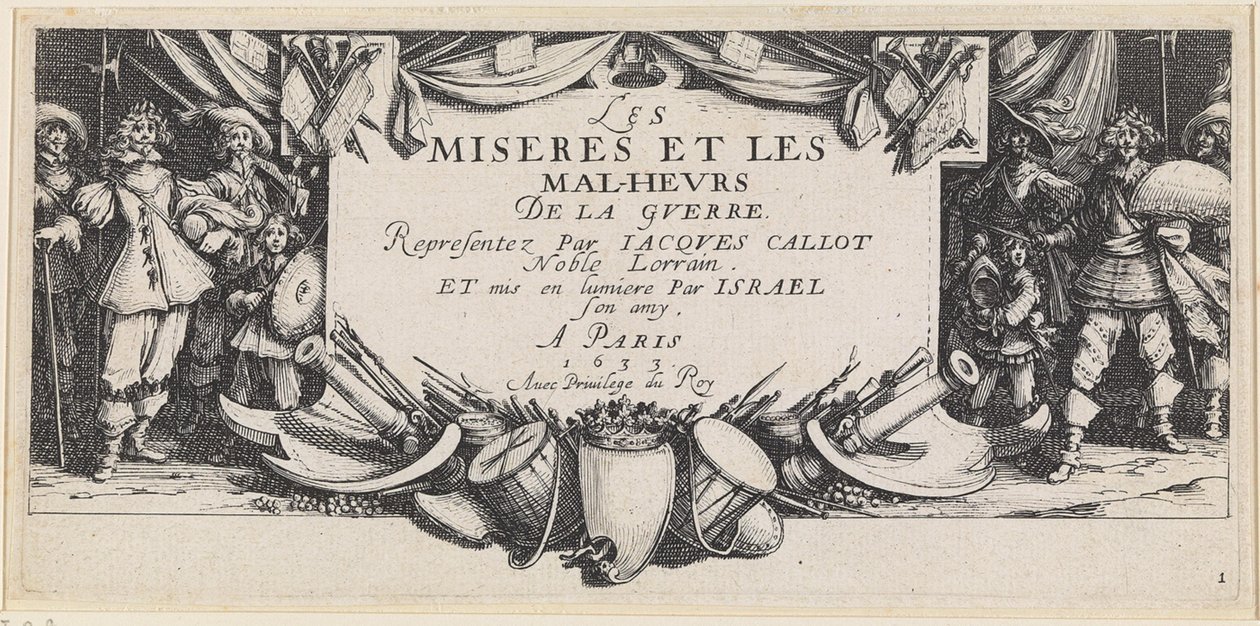 As misérias e desgraças da guerra de Jacques Callot