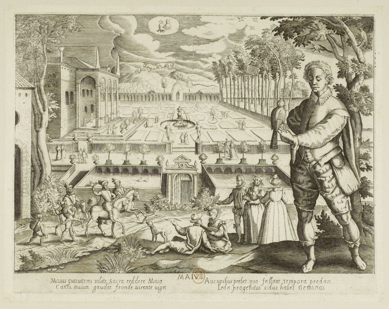 Meses. 5, maio de Jacques Callot