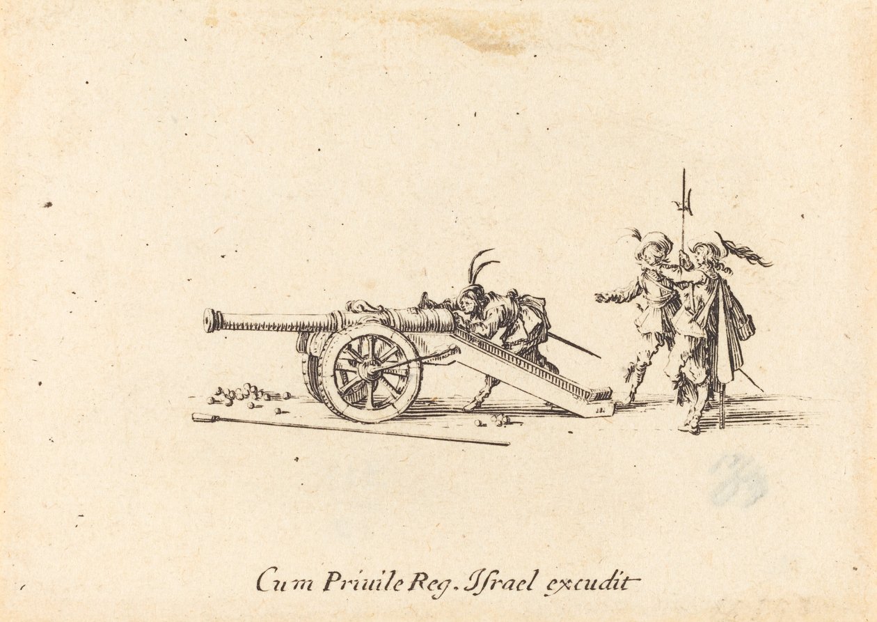 Carregando o canhão de Jacques Callot