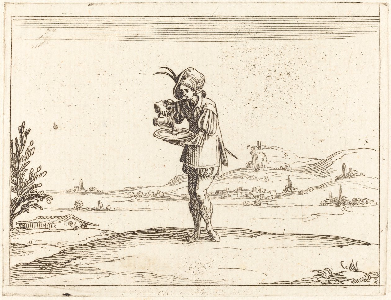 paisagem de Jacques Callot