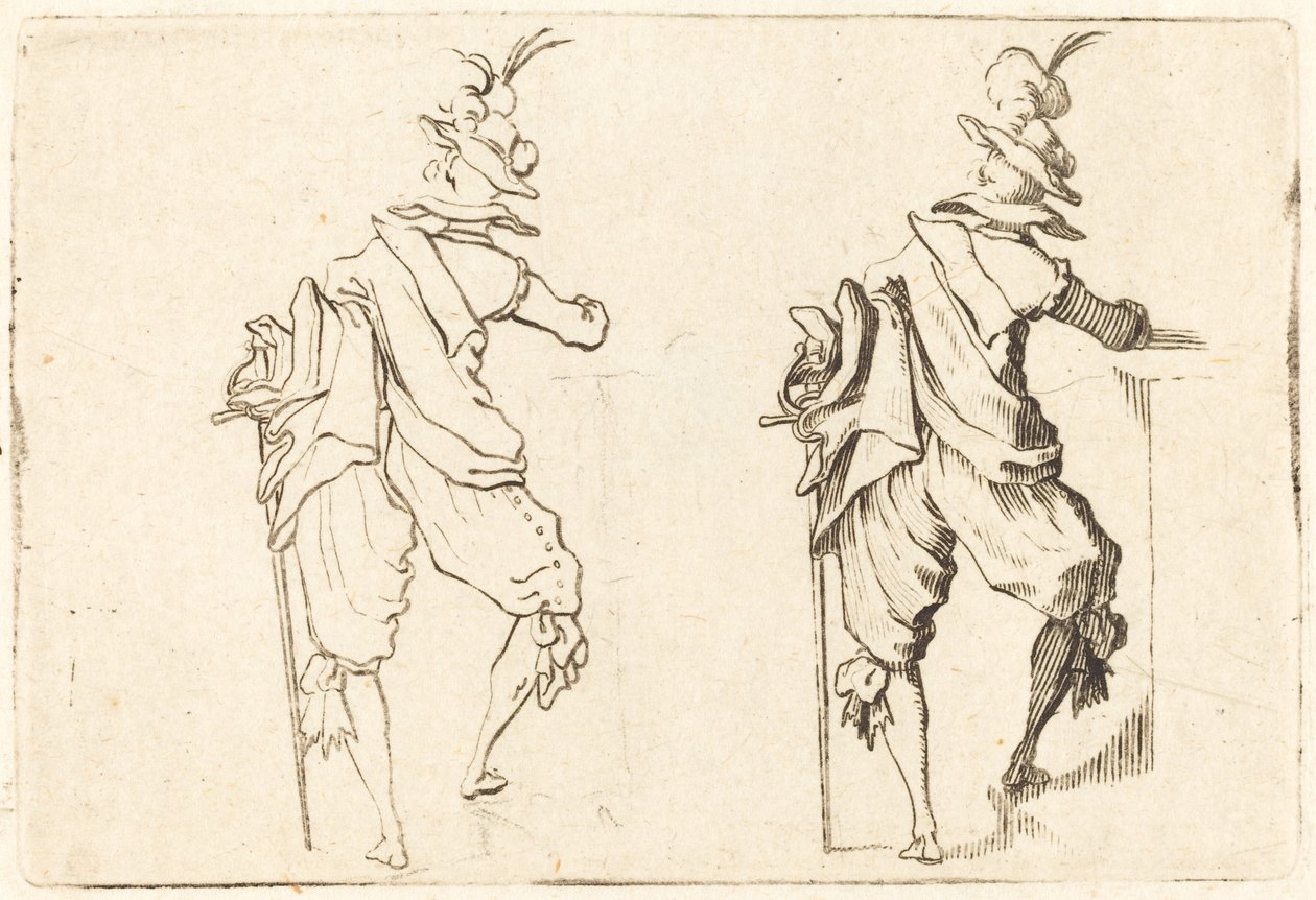 paisagem de Jacques Callot
