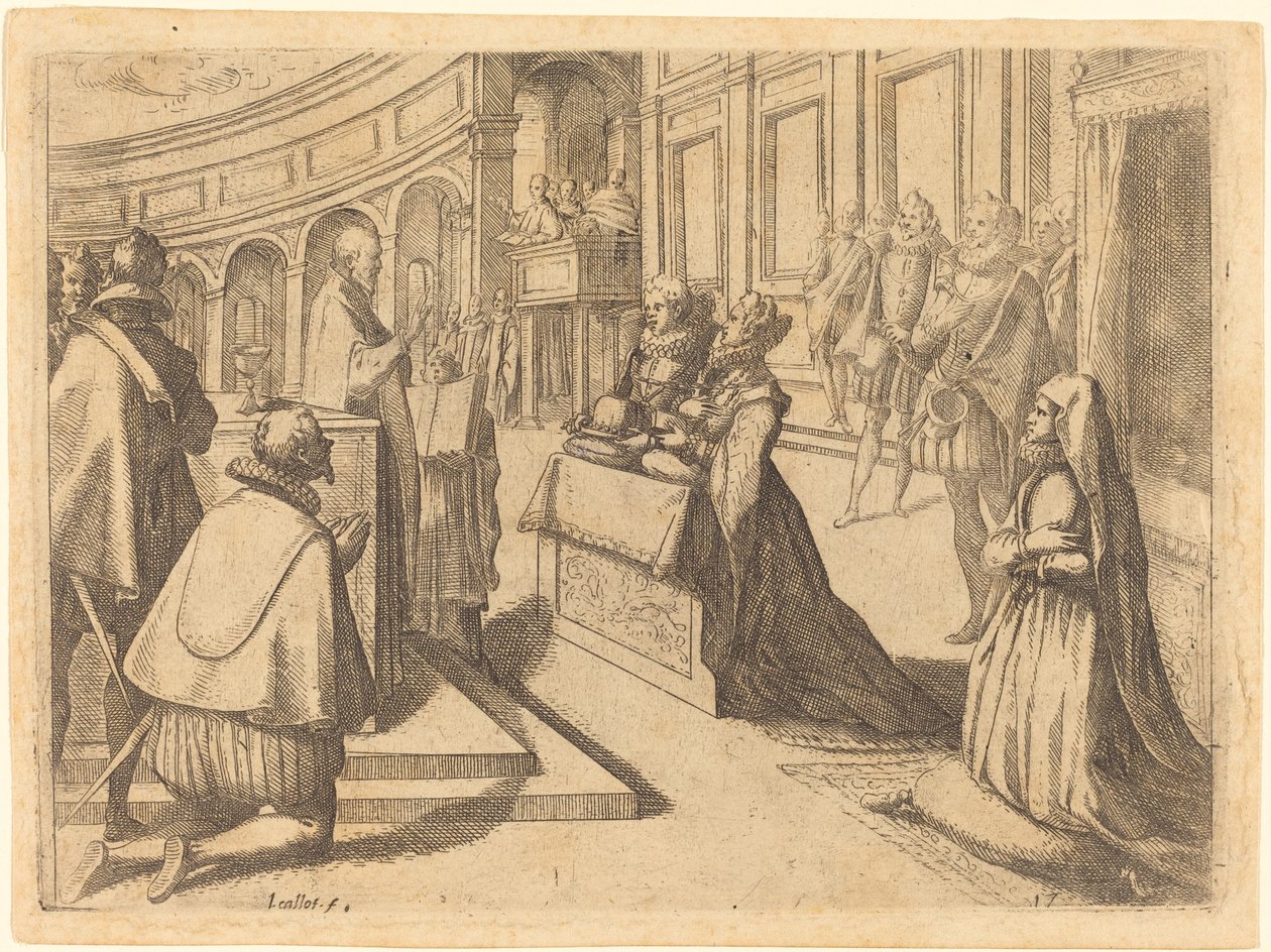 Casamento de Margarida da Áustria e Filipe III de Jacques Callot