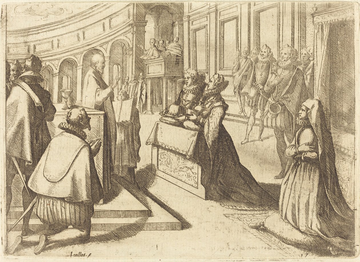 Casamento de Margarida da Áustria e Filipe III de Jacques Callot