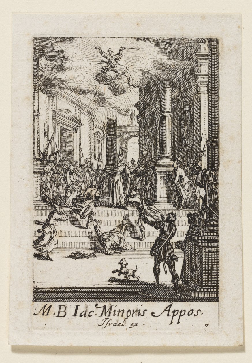 Martírio de São Tiago Apóstolo (Jac. Minoris Appos.) de Jacques Callot