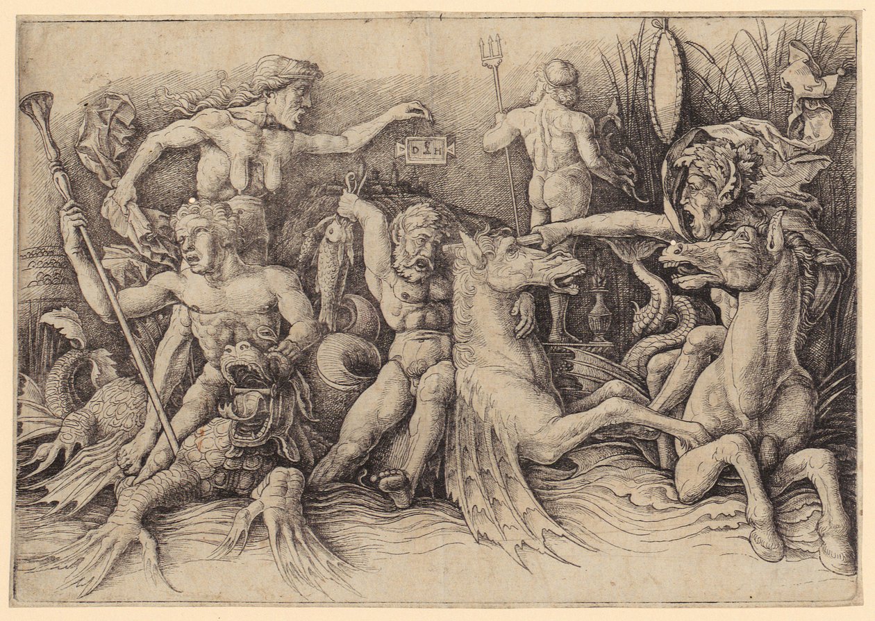 Martírio de São Barnabé, folha 15 da série «Os Martírios dos Apóstolos» de Jacques Callot