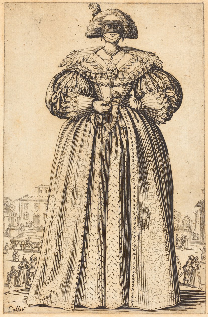 Nobre mascarada de Jacques Callot