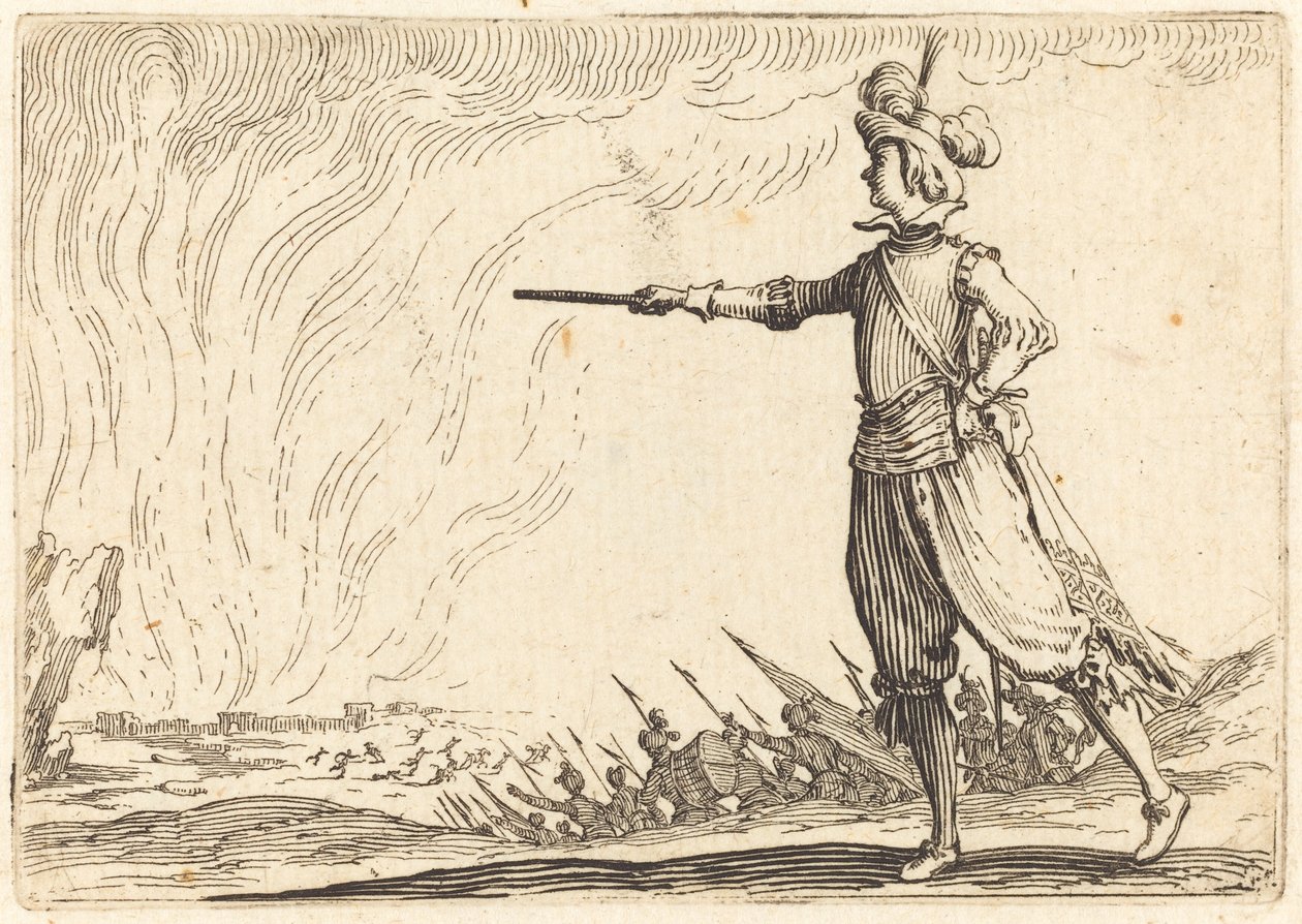 Comandante Militar a Pé de Jacques Callot