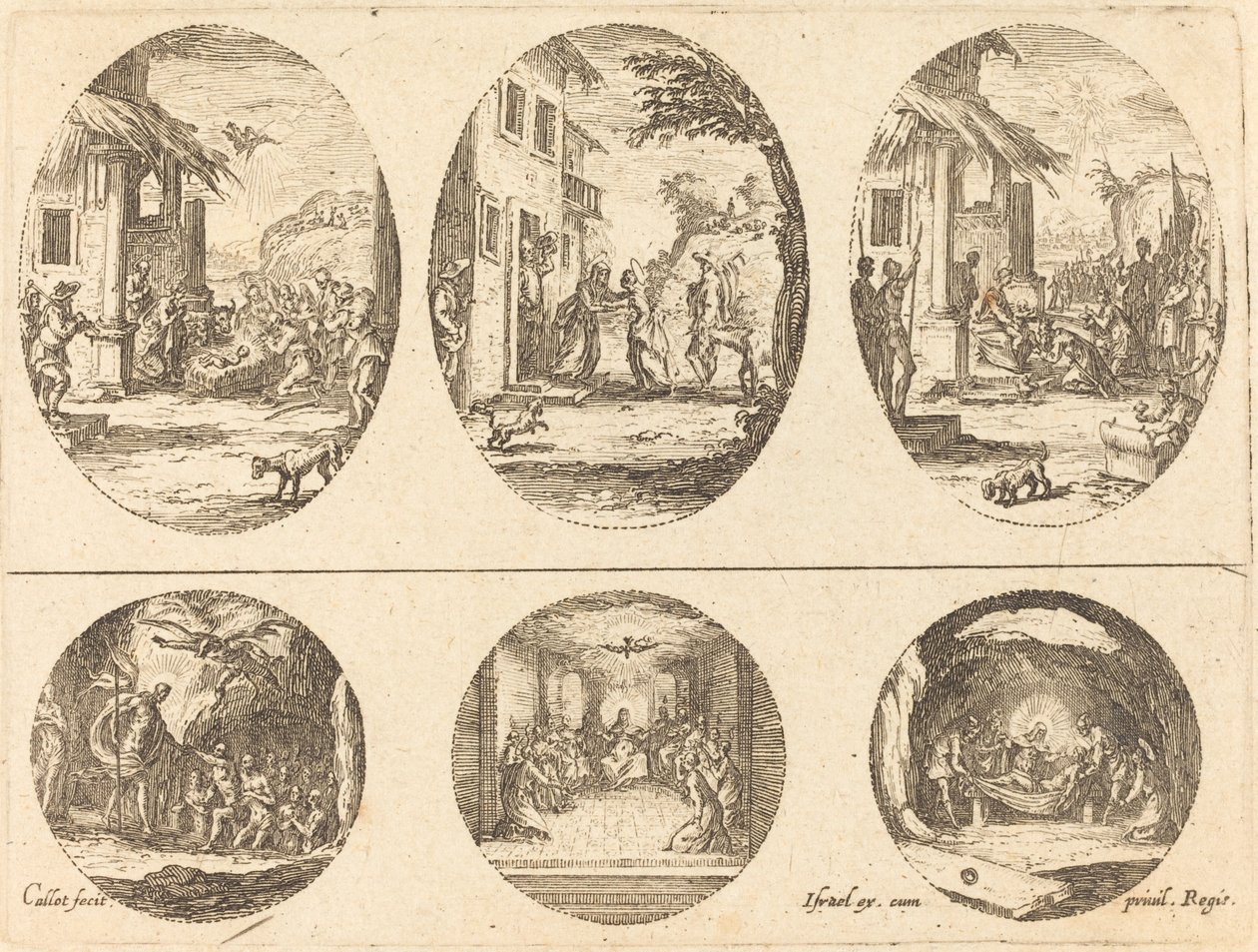 Mistérios da Paixão de Jacques Callot