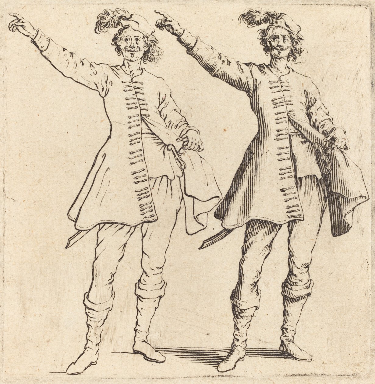 paisagem de Jacques Callot