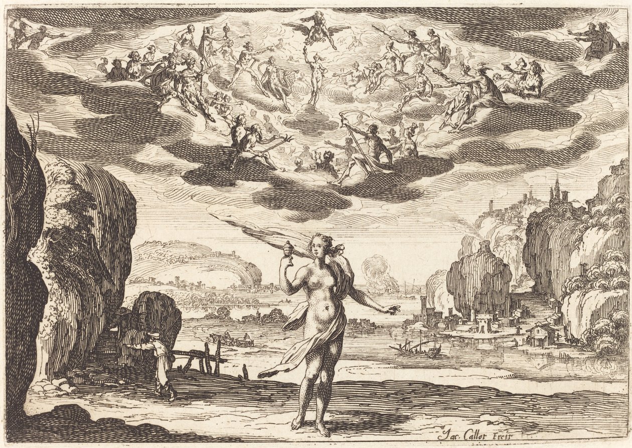 Pandora de Jacques Callot