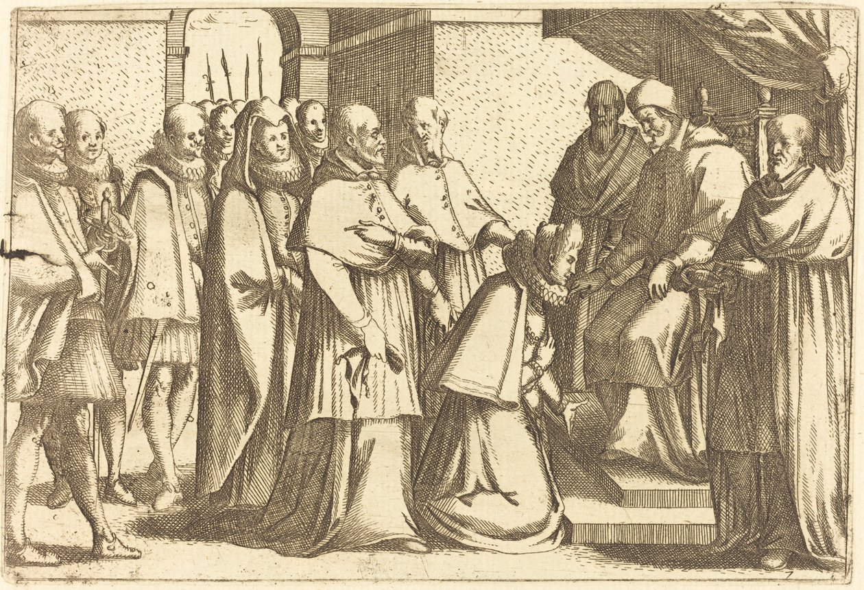 Audiência Papal de Jacques Callot
