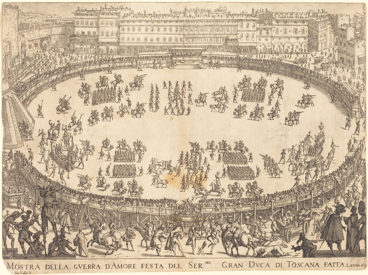 Desfile no Anfiteatro de Jacques Callot