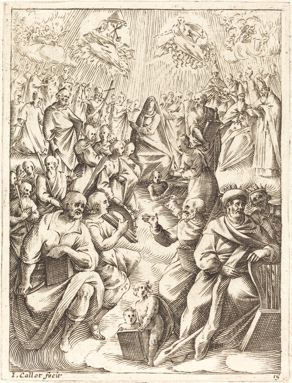 paisagem de Jacques Callot
