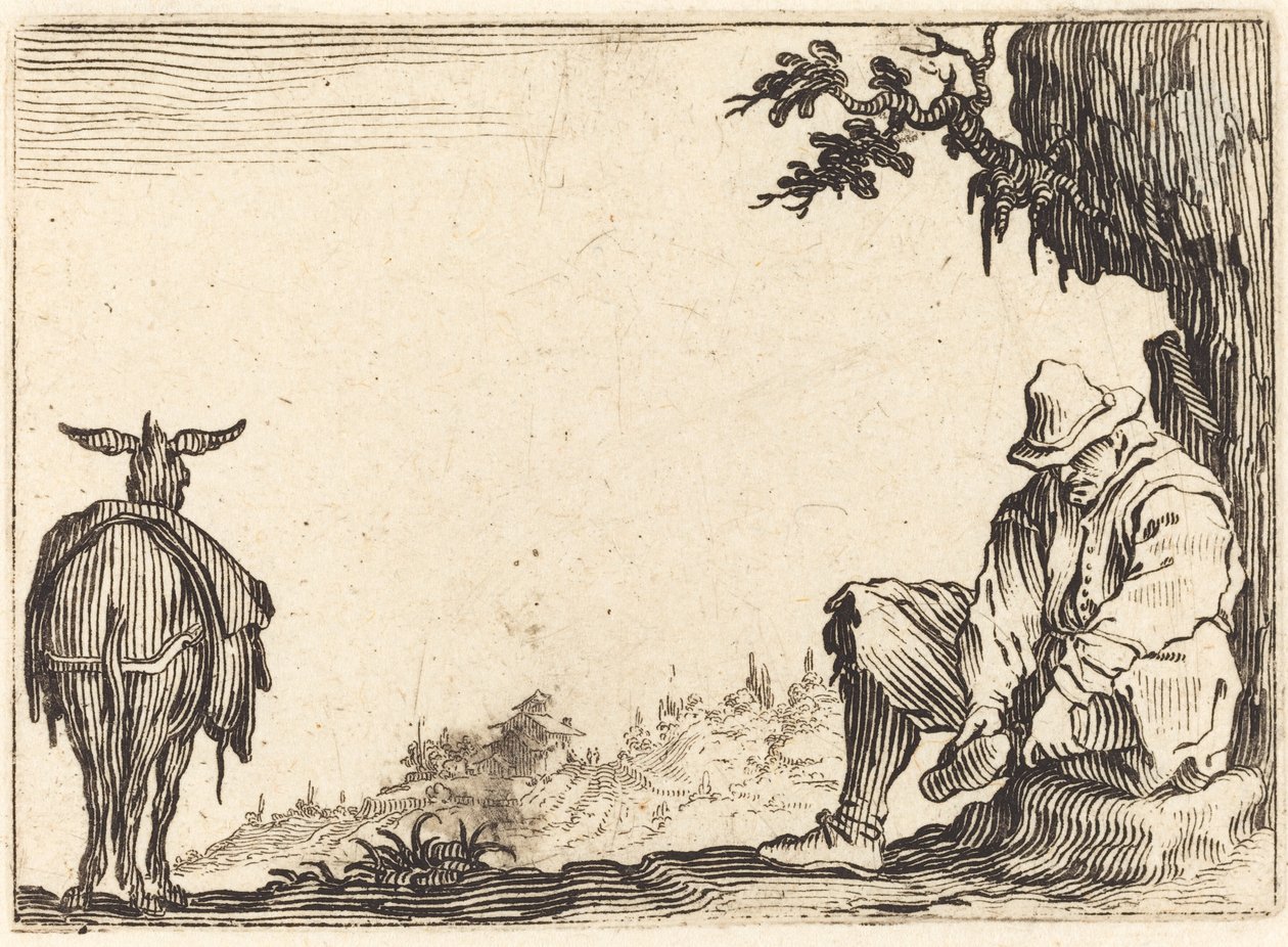 paisagem de Jacques Callot