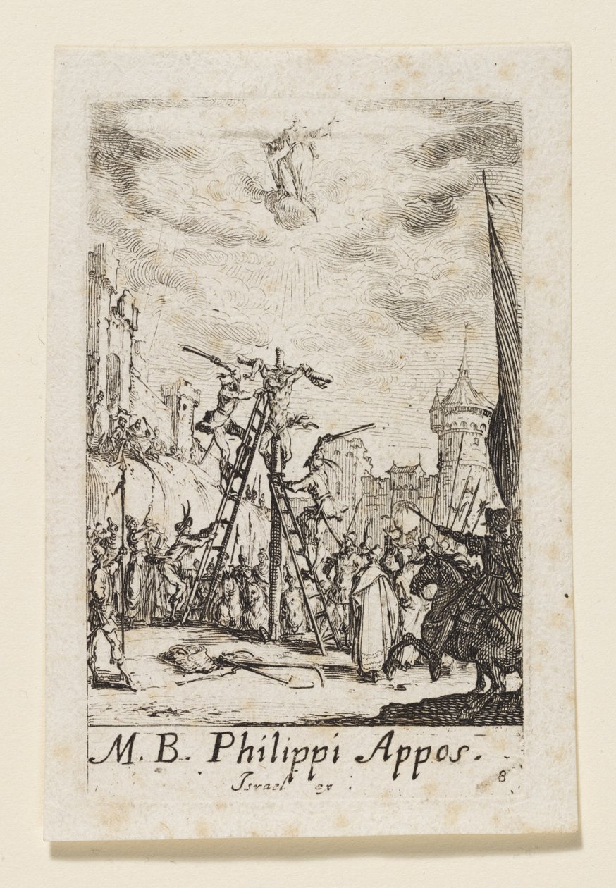 Filipe, o Apóstolo (Philippi Appos.) de Jacques Callot
