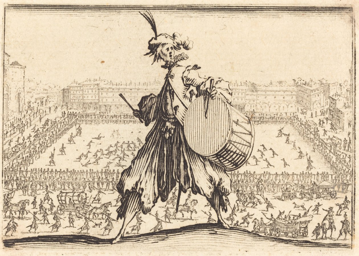 paisagem de Jacques Callot
