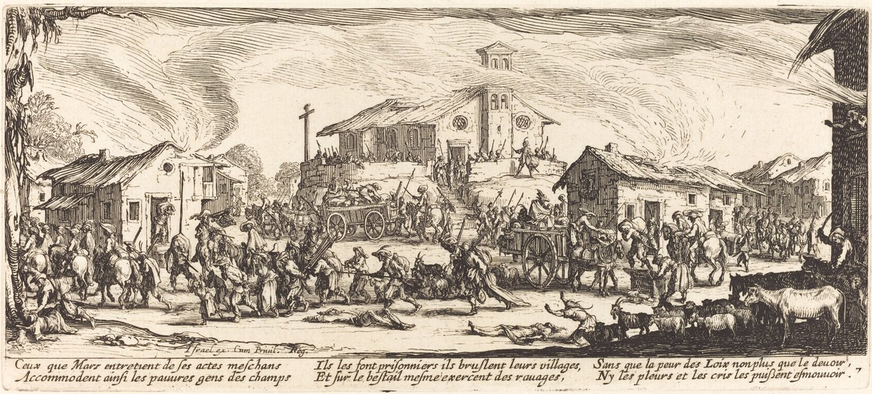 paisagem de Jacques Callot