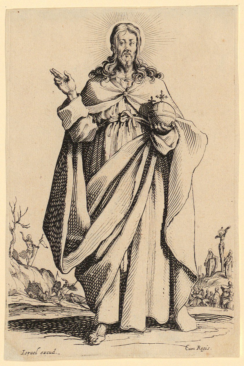 Retrato de Claude Deruet de Jacques Callot