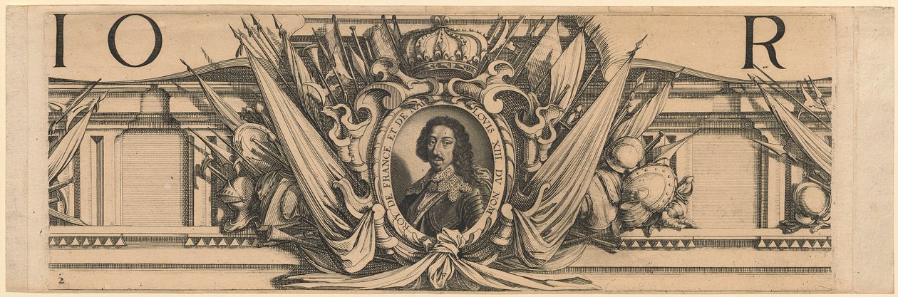 Retrato do rei Luís XIII de Jacques Callot