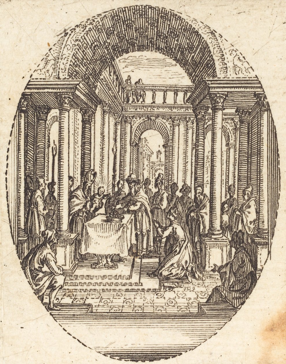 Apresentação no Templo de Jacques Callot