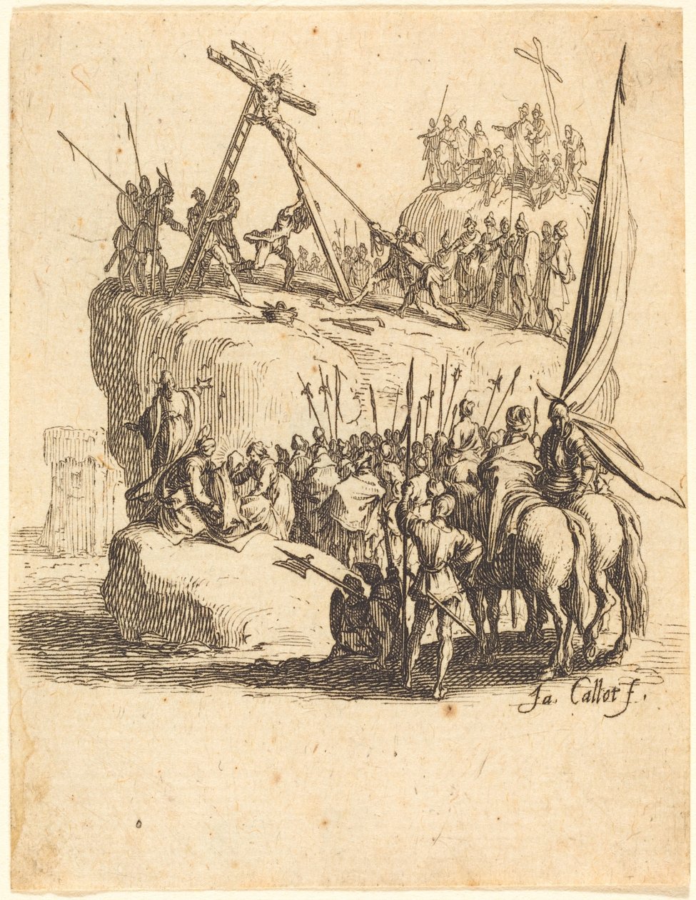 Elevação da Cruz de Jacques Callot