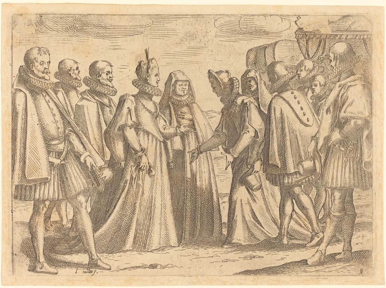 Recepção em Mântua de Jacques Callot