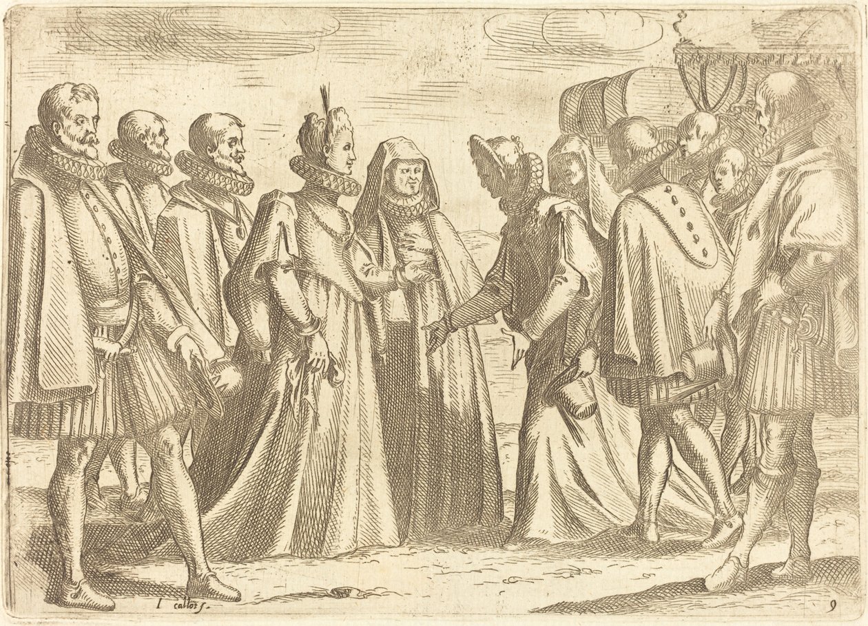 Recepção em Mântua de Jacques Callot