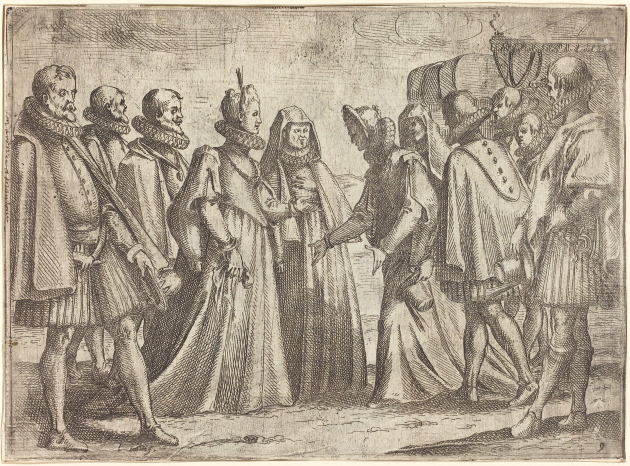 paisagem de Jacques Callot