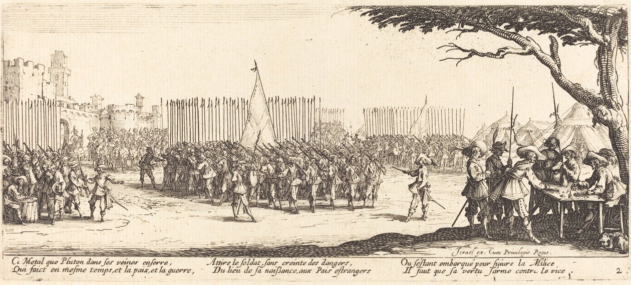 paisagem de Jacques Callot