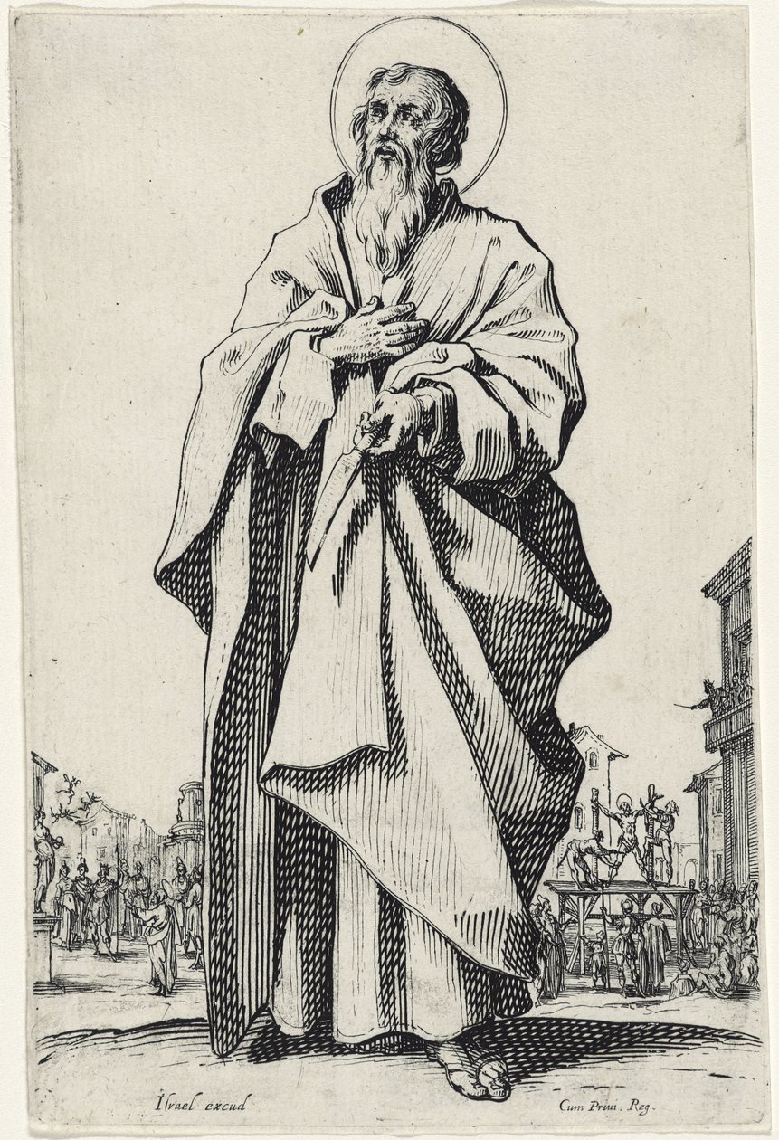 São Bartolomeu dos Grandes Apóstolos, 1631 de Jacques Callot