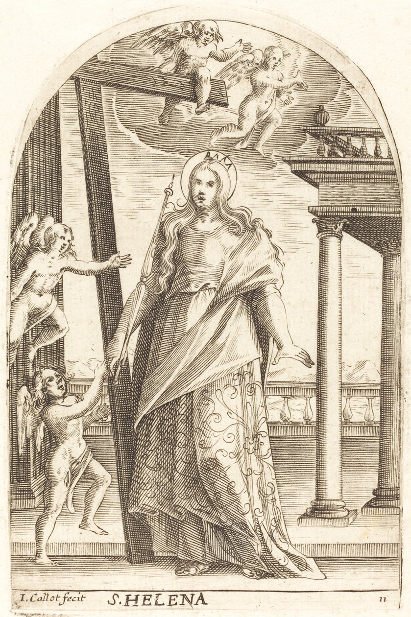 paisagem de Jacques Callot