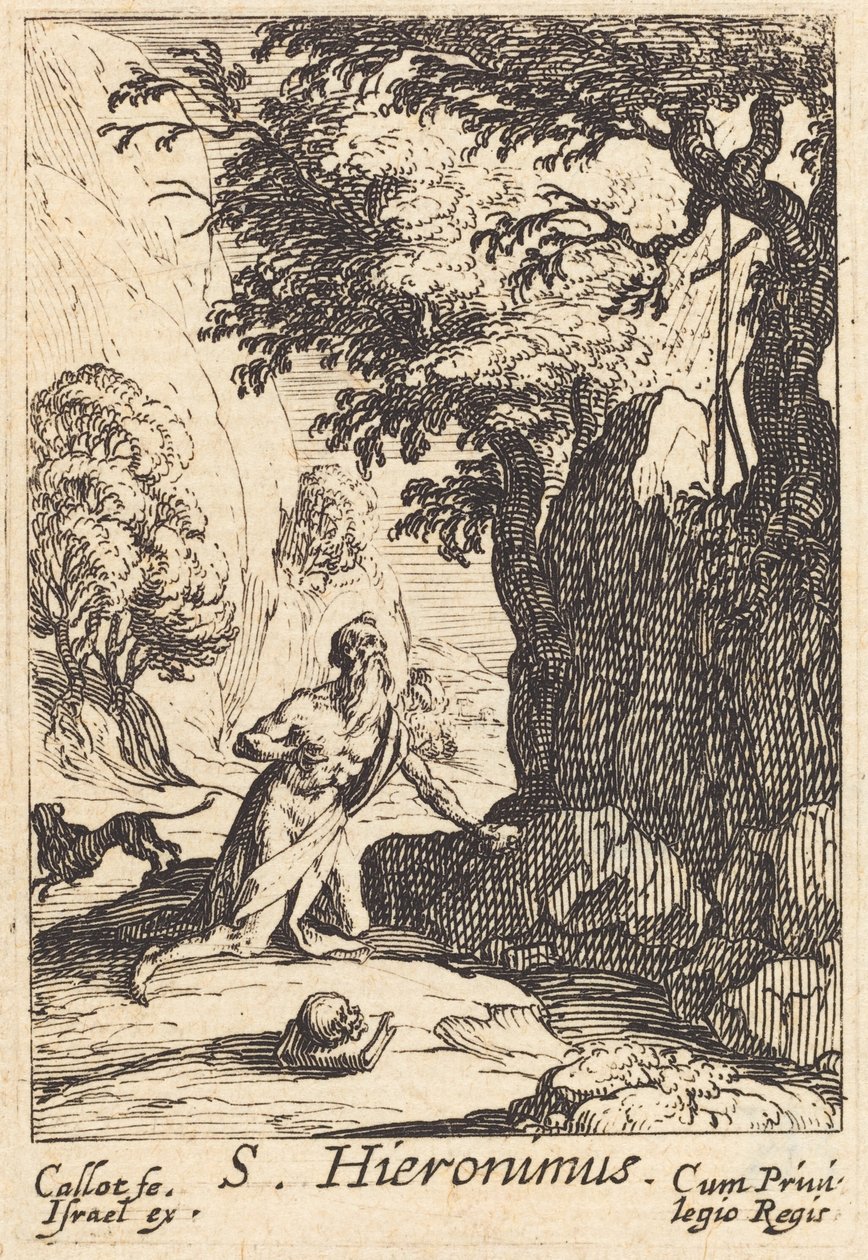 São Jerônimo. de Jacques Callot