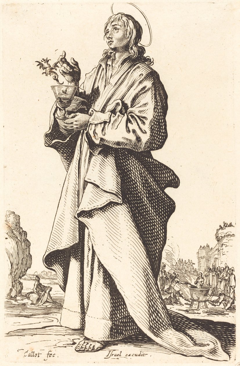 São João Evangelista de Jacques Callot
