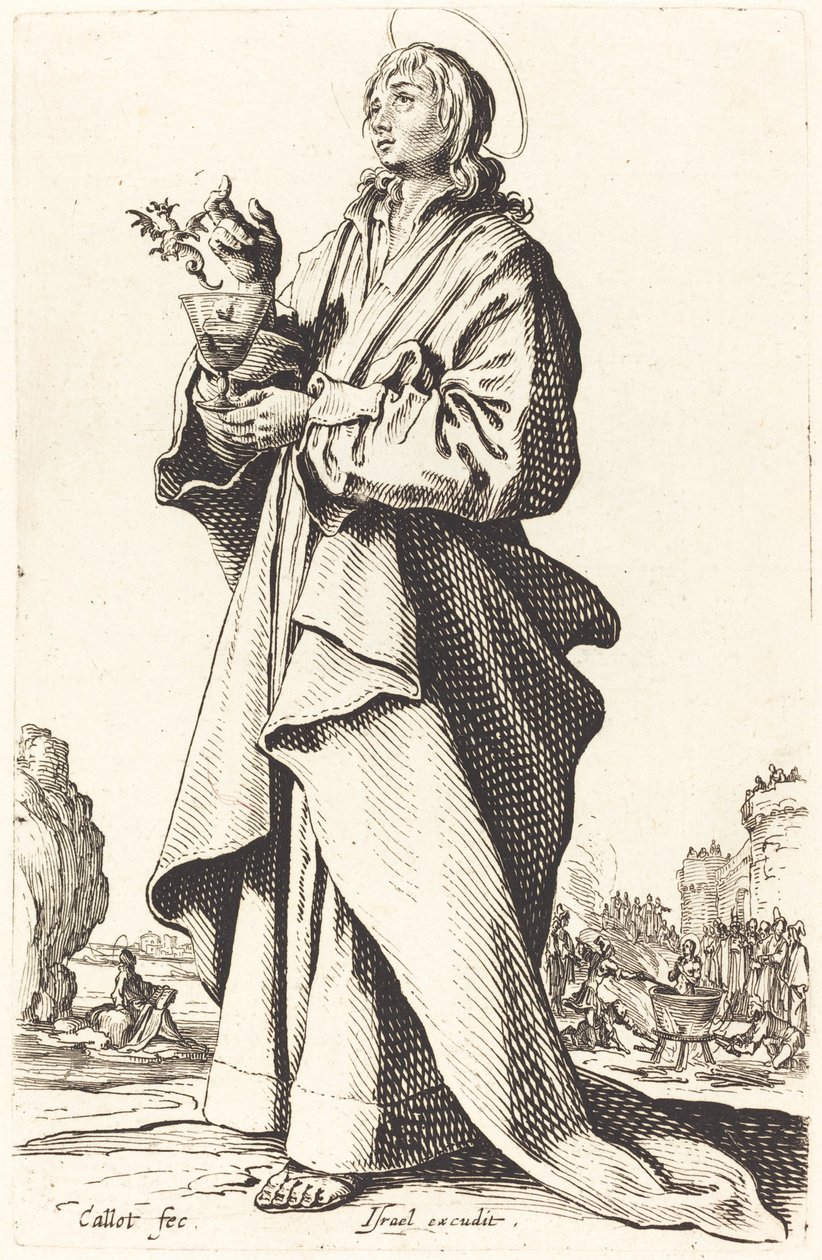 São João Evangelista de Jacques Callot