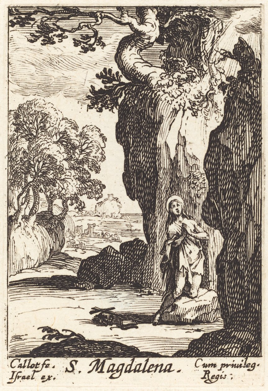 Santa Maria Madalena de Jacques Callot